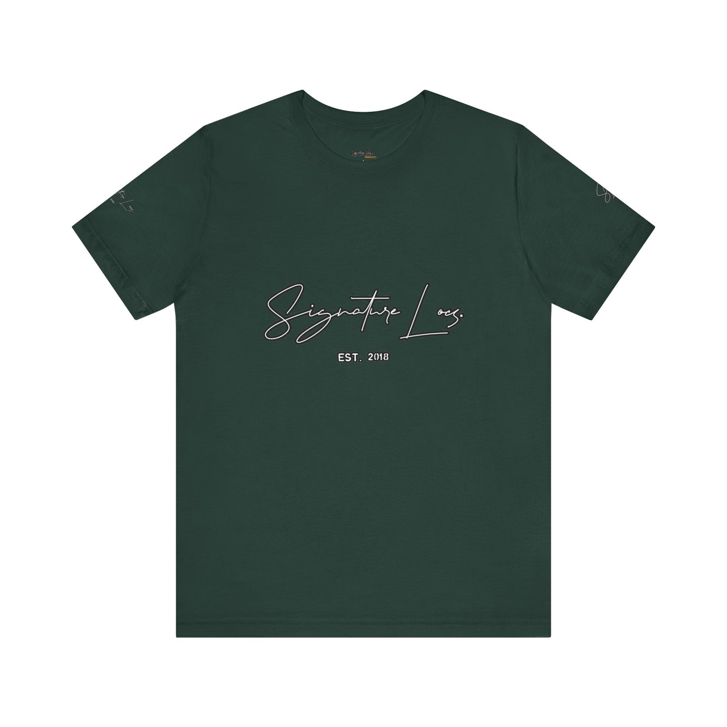 Be Unique Signature Locs Short Sleeve Tee (Unisex)