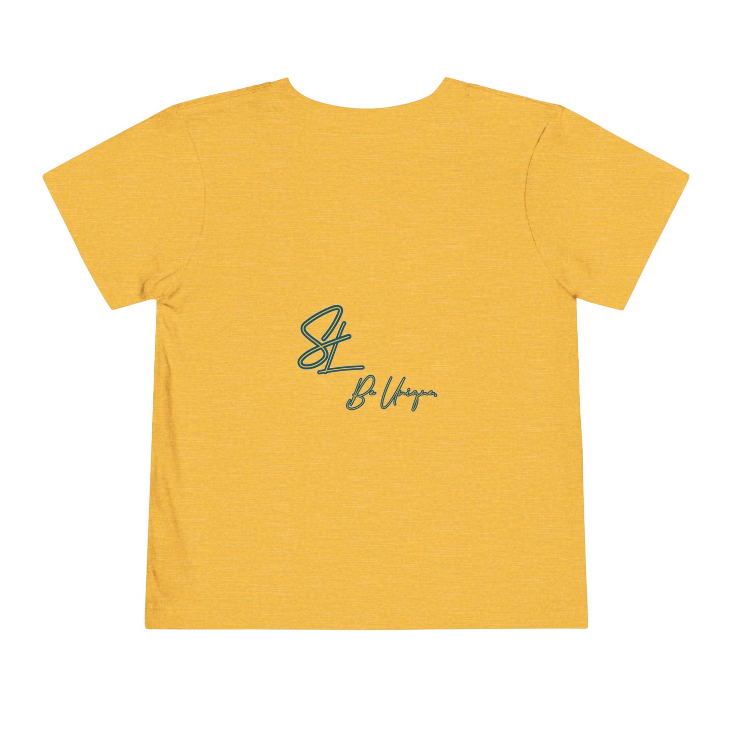 Be Unique Signature Locs Toddler Short Sleeve Tee (BAHAMIAN COLOURS)