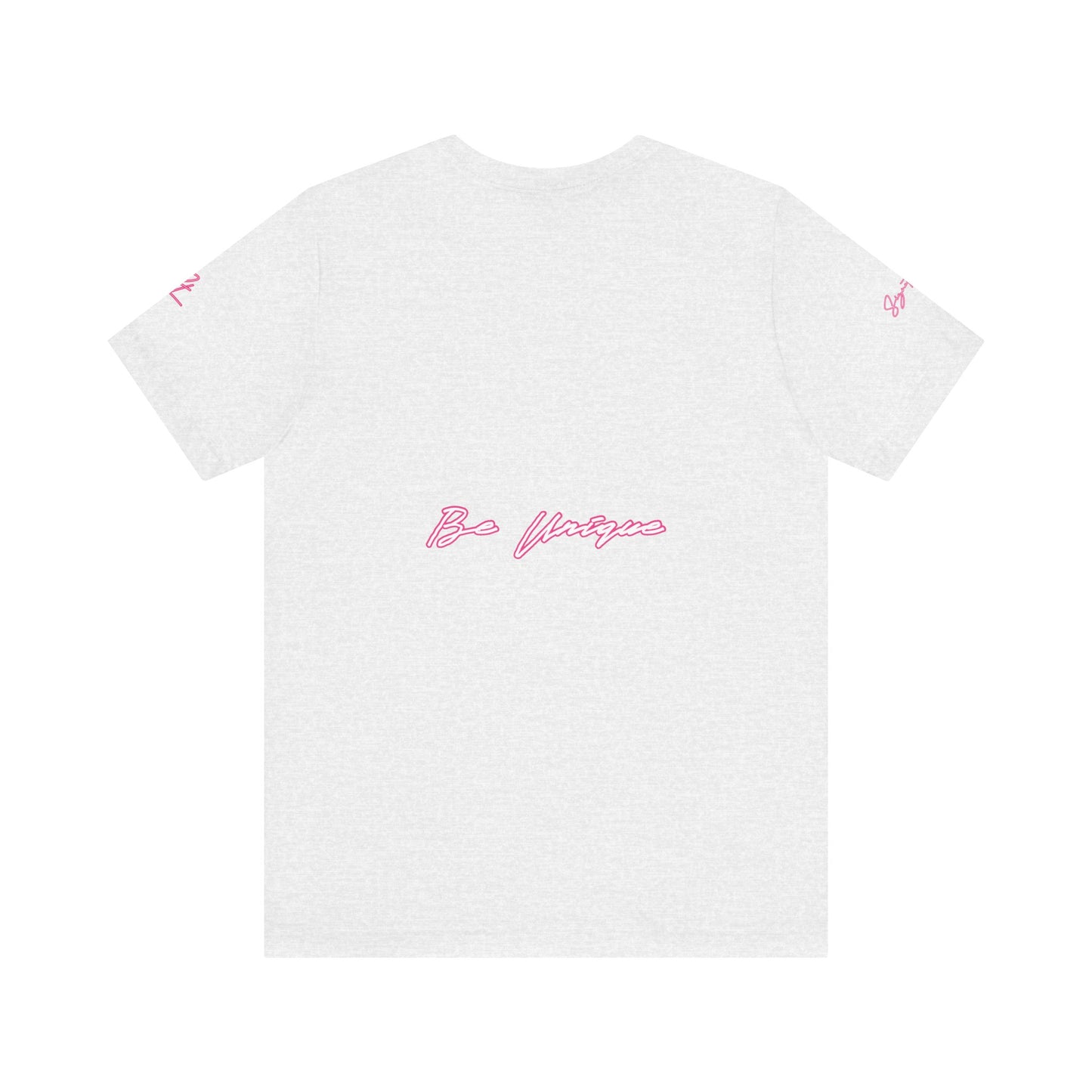Be Unique Signature Locs Short Sleeve Tee Unisex (PINK FOR OCTOBER)