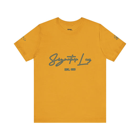 Be Unique Signature Locs  Short Sleeve Tee (BAHAMIAN COLOURS)